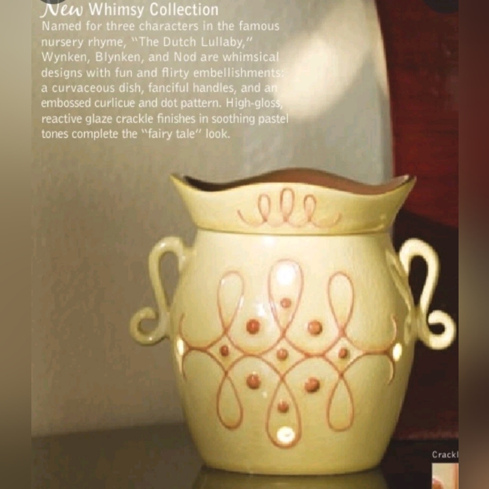 Scentsy Warmer NOD RETIRED Whimsey Line Wax Scent Pot